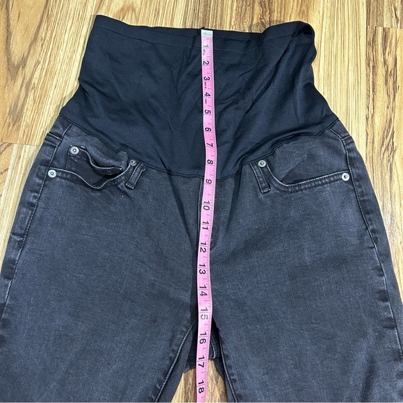 Gap Denim True Skinny Jeans Women's Maternity Size 29 S Black Jeans - Picture 3 of 7